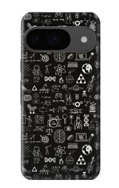 S3426 Blackboard Science Hülle Schutzhülle Taschen für Google Pixel 9