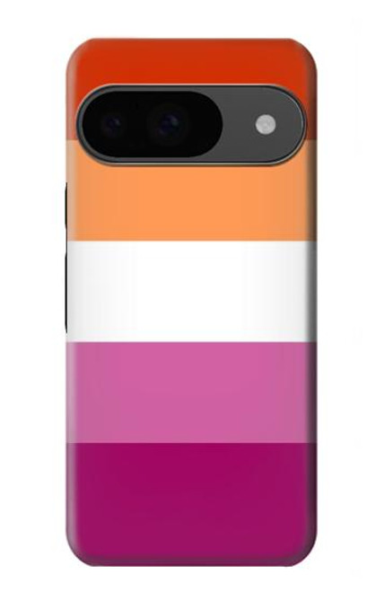 S3887 Lesbian Pride Flag Hülle Schutzhülle Taschen für Google Pixel 9