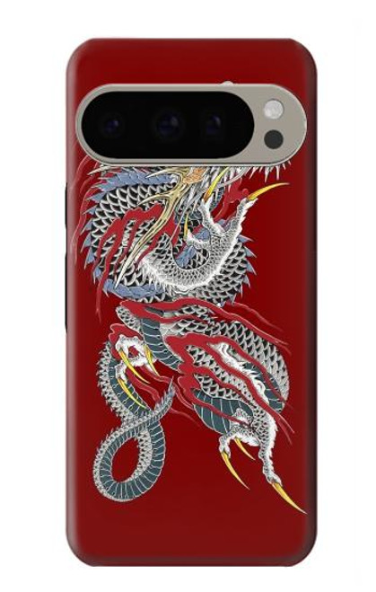 S2104 Yakuza Dragon Tattoo Hülle Schutzhülle Taschen für Google Pixel 9 Pro