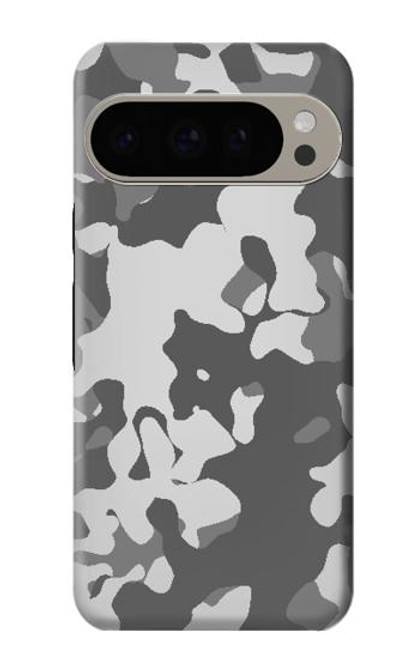 S2186 Gray Camo Camouflage Graphic Printed Hülle Schutzhülle Taschen für Google Pixel 9 Pro