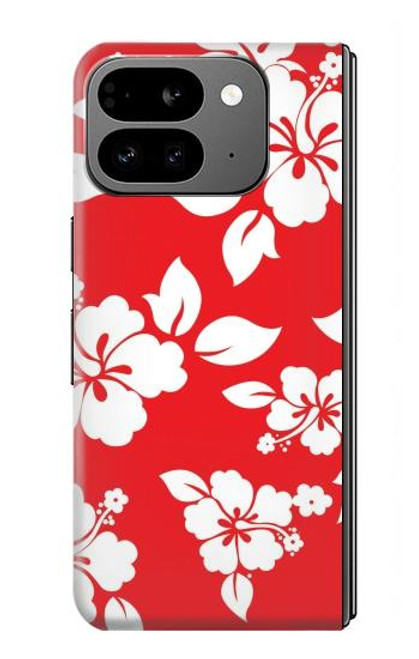 S1949 Hawaiian Hibiscus Pattern Hülle Schutzhülle Taschen für Google Pixel 9 Pro Fold