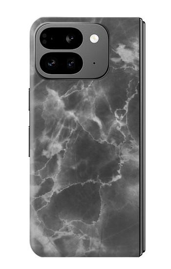 S2526 Black Marble Graphic Printed Hülle Schutzhülle Taschen für Google Pixel 9 Pro Fold