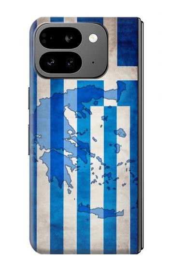 S2970 Greece Football Soccer Hülle Schutzhülle Taschen für Google Pixel 9 Pro Fold