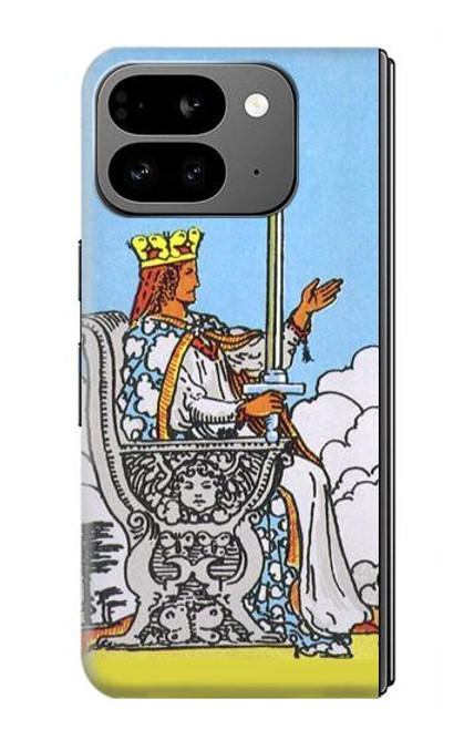 S3068 Tarot Card Queen of Swords Hülle Schutzhülle Taschen für Google Pixel 9 Pro Fold