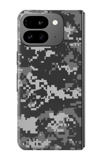 S3293 Urban Black Camo Camouflage Hülle Schutzhülle Taschen für Google Pixel 9 Pro Fold