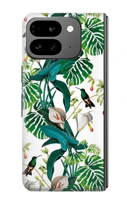 S3697 Leaf Life Birds Hülle Schutzhülle Taschen für Google Pixel 9 Pro Fold