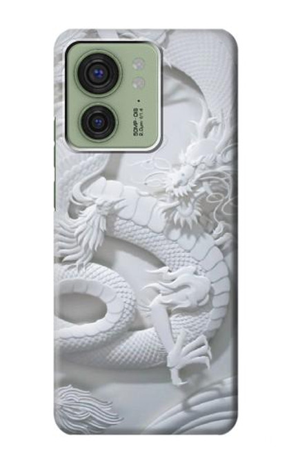 S0386 Dragon Carving Hülle Schutzhülle Taschen für Motorola Edge (2023), Edge 40