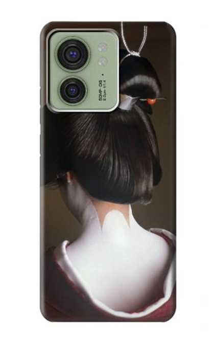 S1337 Japan Geisha Neck Hülle Schutzhülle Taschen für Motorola Edge (2023), Edge 40