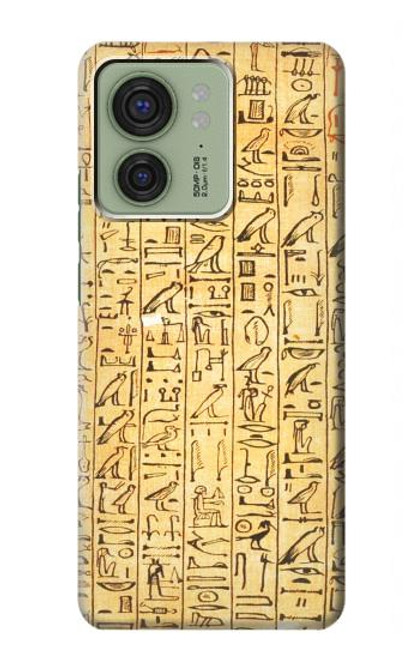 S1625 Egyptian Coffin Texts Hülle Schutzhülle Taschen für Motorola Edge (2023), Edge 40