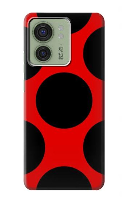 S1829 Ladybugs Dot Pattern Hülle Schutzhülle Taschen für Motorola Edge (2023), Edge 40