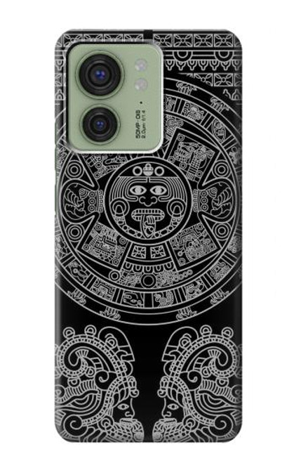 S1838 Mayan Pattern Hülle Schutzhülle Taschen für Motorola Edge (2023), Edge 40