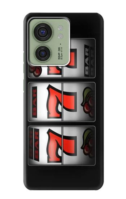 S2406 Slot Machine Lucky 777 Hülle Schutzhülle Taschen für Motorola Edge (2023), Edge 40