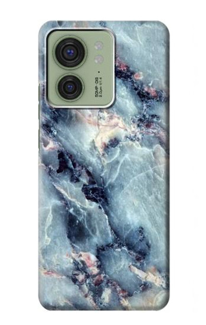 S2689 Blue Marble Texture Graphic Printed Hülle Schutzhülle Taschen für Motorola Edge (2023), Edge 40