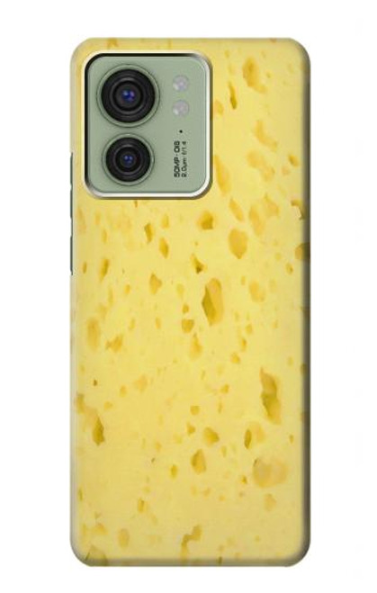 S2913 Cheese Texture Hülle Schutzhülle Taschen für Motorola Edge (2023), Edge 40