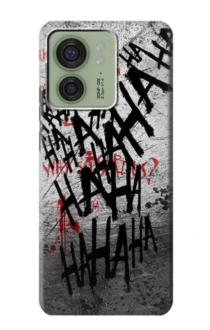 S3073 Joker Hahaha Blood Splash Hülle Schutzhülle Taschen für Motorola Edge (2023), Edge 40