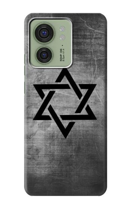 S3107 Judaism Star of David Symbol Hülle Schutzhülle Taschen für Motorola Edge (2023), Edge 40