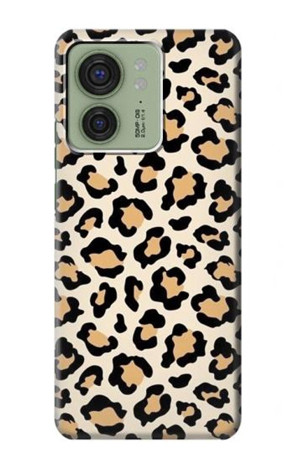 S3374 Fashionable Leopard Seamless Pattern Hülle Schutzhülle Taschen für Motorola Edge (2023), Edge 40