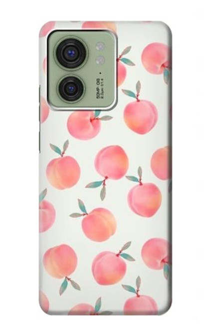 S3503 Peach Hülle Schutzhülle Taschen für Motorola Edge (2023), Edge 40