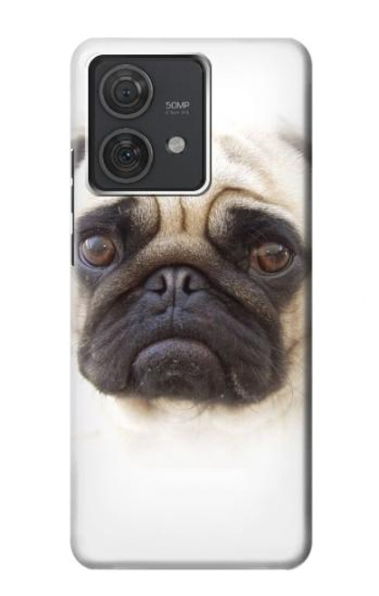 S1852 Pug Dog Hülle Schutzhülle Taschen für Motorola Edge 40 Neo