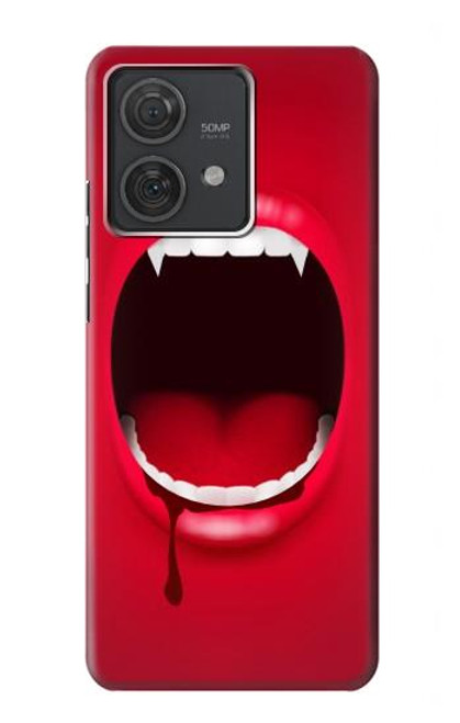 S2103 Vampire Mouth Hülle Schutzhülle Taschen für Motorola Edge 40 Neo