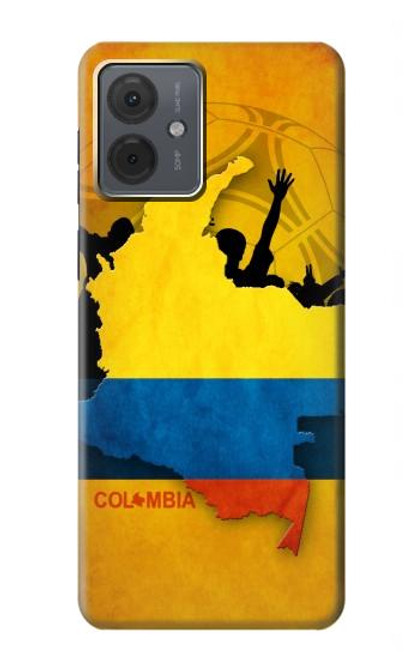 S2996 Colombia Football Soccer Hülle Schutzhülle Taschen für Motorola Moto G14