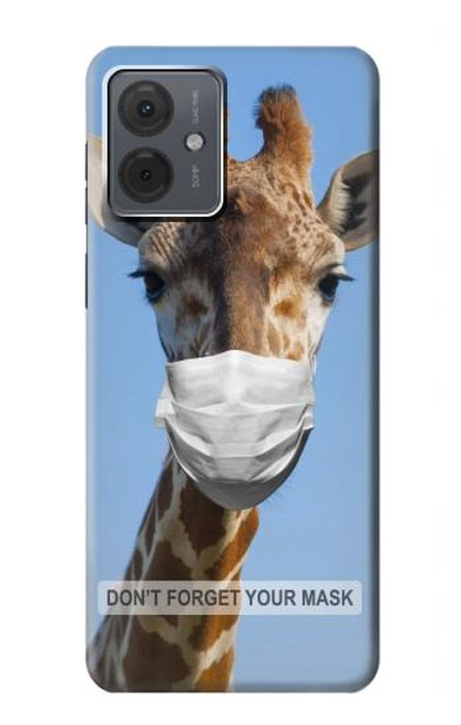 S3806 Funny Giraffe Hülle Schutzhülle Taschen für Motorola Moto G14