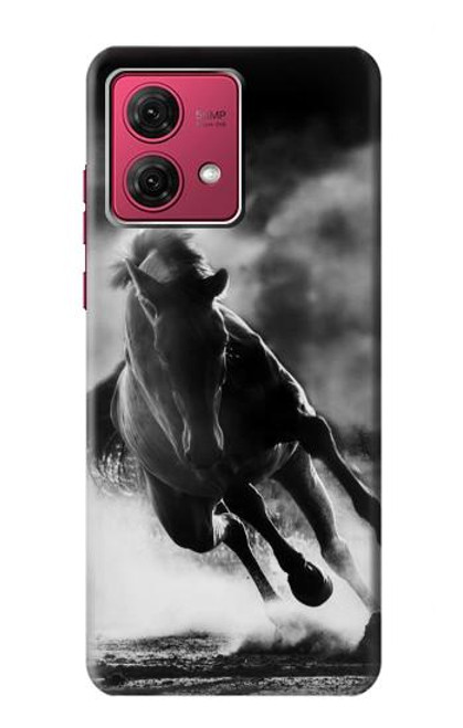 S1860 Running Horse Hülle Schutzhülle Taschen für Motorola Moto G84