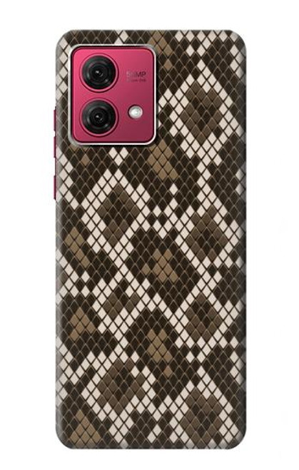 S3389 Seamless Snake Skin Pattern Graphic Hülle Schutzhülle Taschen für Motorola Moto G84