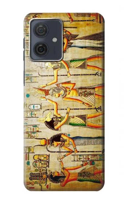 S0272 Egypt Wall Art Hülle Schutzhülle Taschen für Motorola Moto G54