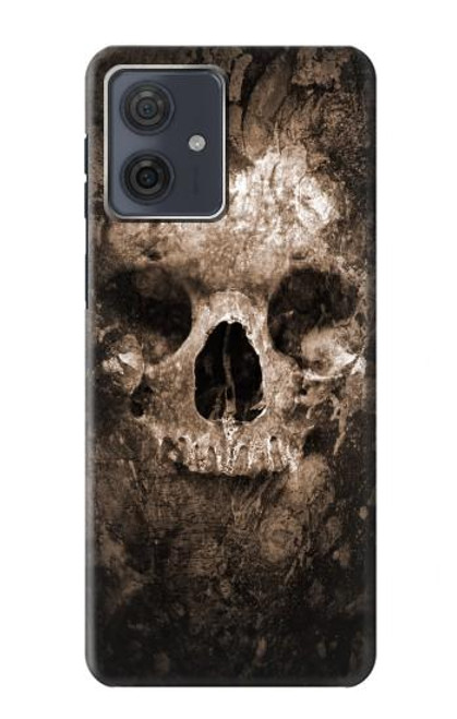 S0552 Skull Hülle Schutzhülle Taschen für Motorola Moto G54