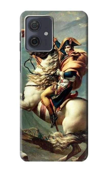 S1063 Napoleon Bonaparte Hülle Schutzhülle Taschen für Motorola Moto G54
