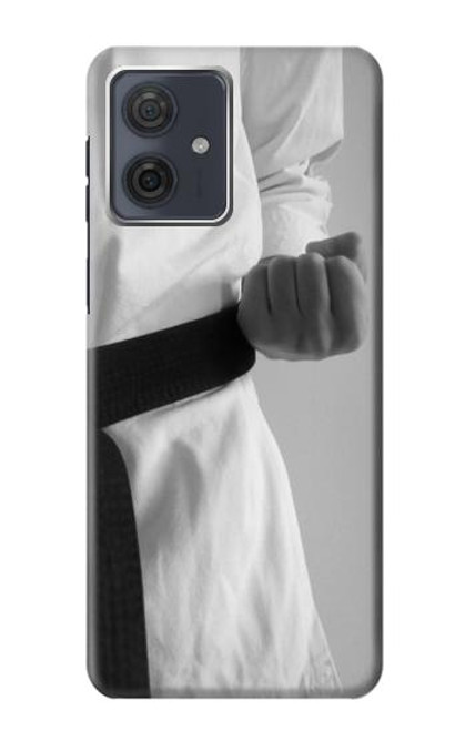 S1931 Black Belt Karate Hülle Schutzhülle Taschen für Motorola Moto G54