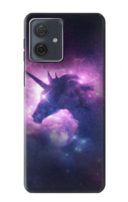 S3538 Unicorn Galaxy Hülle Schutzhülle Taschen für Motorola Moto G54
