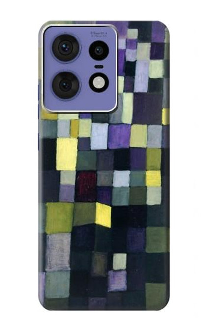 S3340 Paul Klee Architecture Hülle Schutzhülle Taschen für Motorola Edge 50 Pro