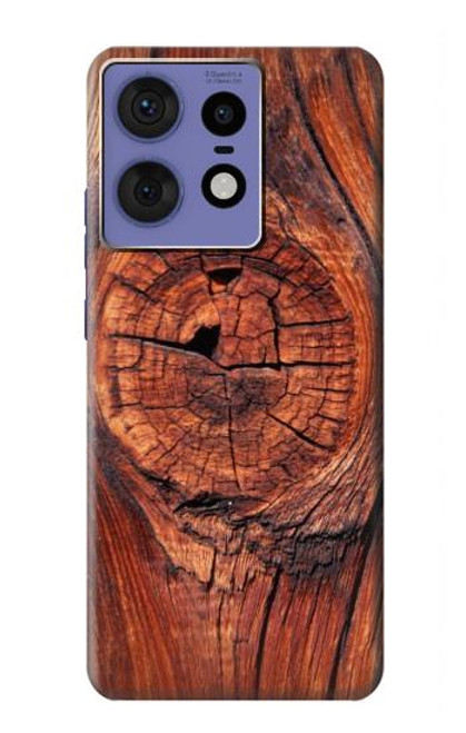 S0603 Wood Graphic Printed Hülle Schutzhülle Taschen für Motorola Edge 50 Fusion