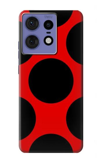 S1829 Ladybugs Dot Pattern Hülle Schutzhülle Taschen für Motorola Edge 50 Fusion