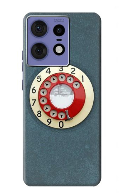 S1968 Rotary Dial Telephone Hülle Schutzhülle Taschen für Motorola Edge 50 Fusion
