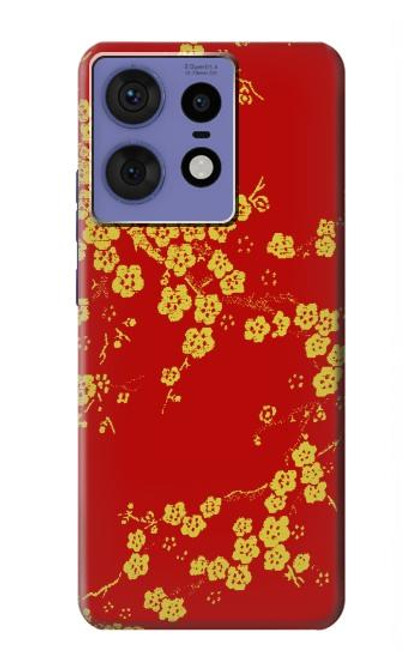S2050 Cherry Blossoms Chinese Graphic Printed Hülle Schutzhülle Taschen für Motorola Edge 50 Fusion