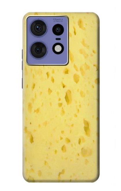 S2913 Cheese Texture Hülle Schutzhülle Taschen für Motorola Edge 50 Fusion