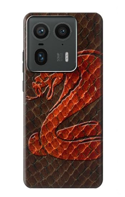 S0663 Cobra Snake Skin Hülle Schutzhülle Taschen für Motorola Edge 50 Ultra