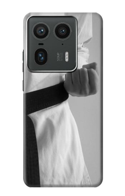 S1931 Black Belt Karate Hülle Schutzhülle Taschen für Motorola Edge 50 Ultra