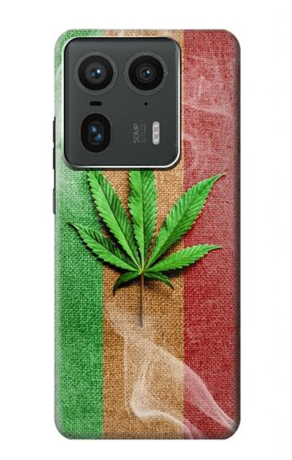 S2109 Smoke Reggae Rasta Flag Hülle Schutzhülle Taschen für Motorola Edge 50 Ultra