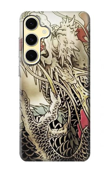 S0122 Yakuza Tattoo Hülle Schutzhülle Taschen für Samsung Galaxy S24 FE