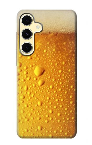 S0328 Beer Glass Hülle Schutzhülle Taschen für Samsung Galaxy S24 FE