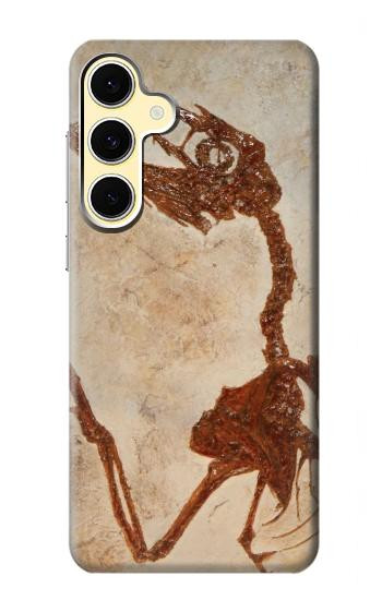 S0379 Dinosaur Fossil Hülle Schutzhülle Taschen für Samsung Galaxy S24 FE