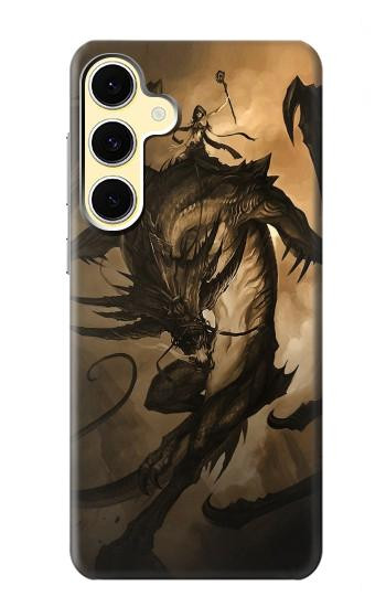 S0388 Dragon Rider Hülle Schutzhülle Taschen für Samsung Galaxy S24 FE