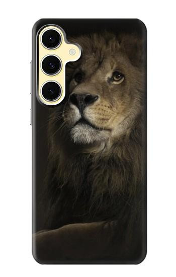 S0472 Lion Hülle Schutzhülle Taschen für Samsung Galaxy S24 FE