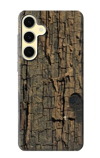 S0598 Wood Graphic Printed Hülle Schutzhülle Taschen für Samsung Galaxy S24 FE