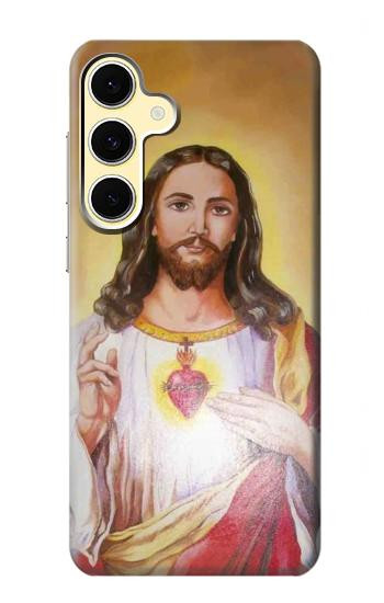 S0798 Jesus Hülle Schutzhülle Taschen für Samsung Galaxy S24 FE