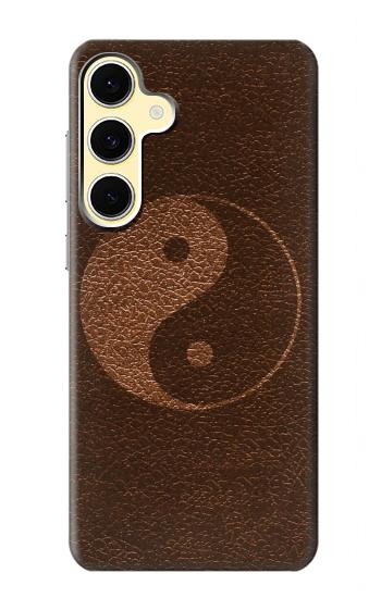 S0825 Taoism Yin Yang Hülle Schutzhülle Taschen für Samsung Galaxy S24 FE